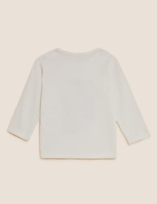 

Boys M&S Collection Pure Cotton Animal Top (0-3 Yrs) - Cream Mix, Cream Mix