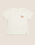 3pk Pure Cotton Fish T-Shirts (0-3 Yrs)