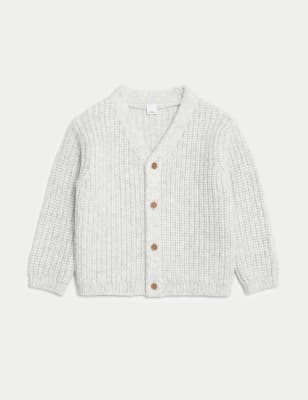 M and store s white cardigan