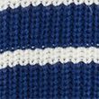 Striped Knitted Half Zip Jumper (0-3 Yrs) - navymix