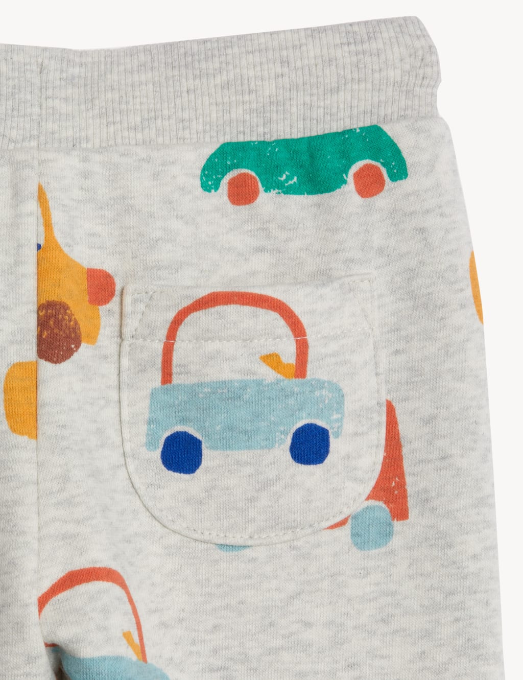 Cotton Rich Car Joggers (0-3 Yrs) image 3