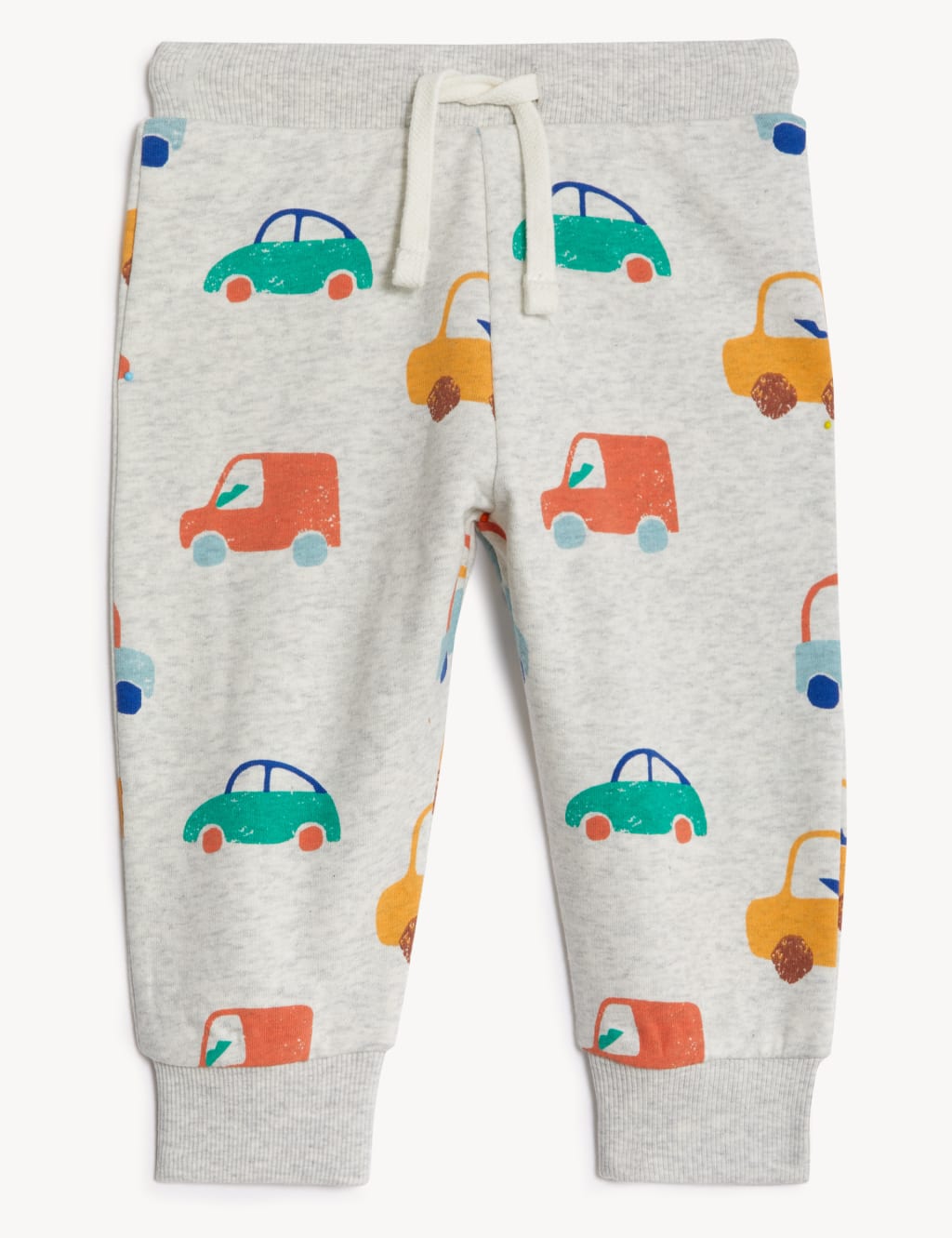 Cotton Rich Car Joggers (0-3 Yrs) image 1