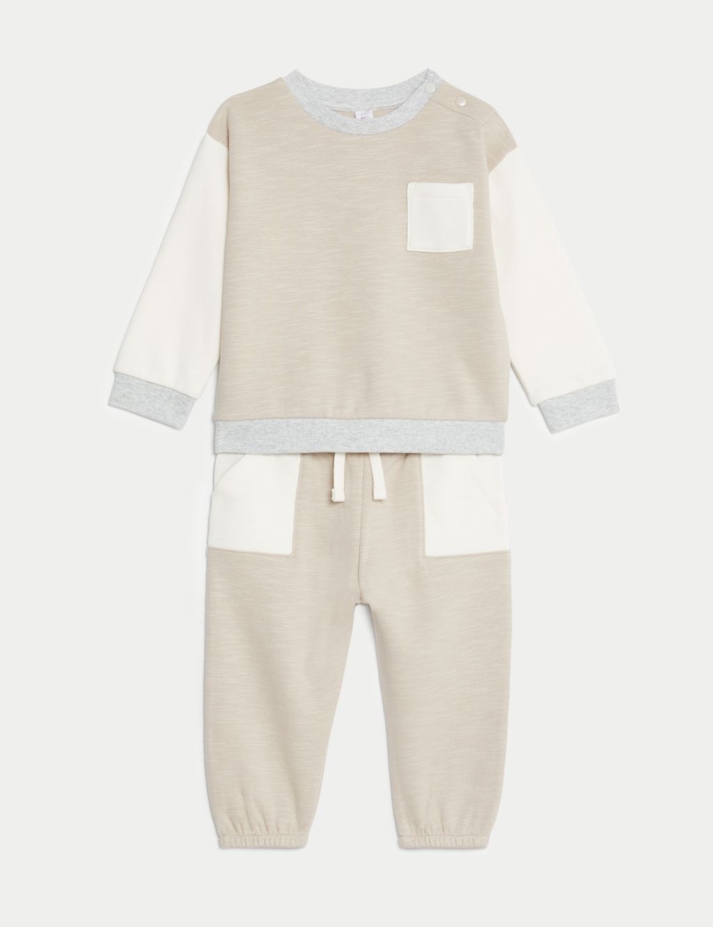 2pc Cotton Rich Outfit (0-3 Yrs) image 2