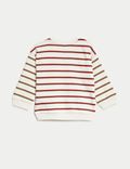 Cotton Rich Striped Sweatshirt (0-3 Yrs)