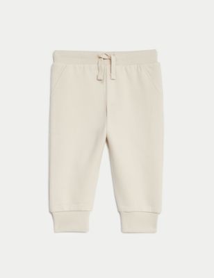 

Boys M&S Collection Cotton Rich Joggers (0-3 Yrs) - Calico, Calico