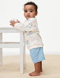 2pc Cotton Rich Seagull Outfit (0-3 Yrs)