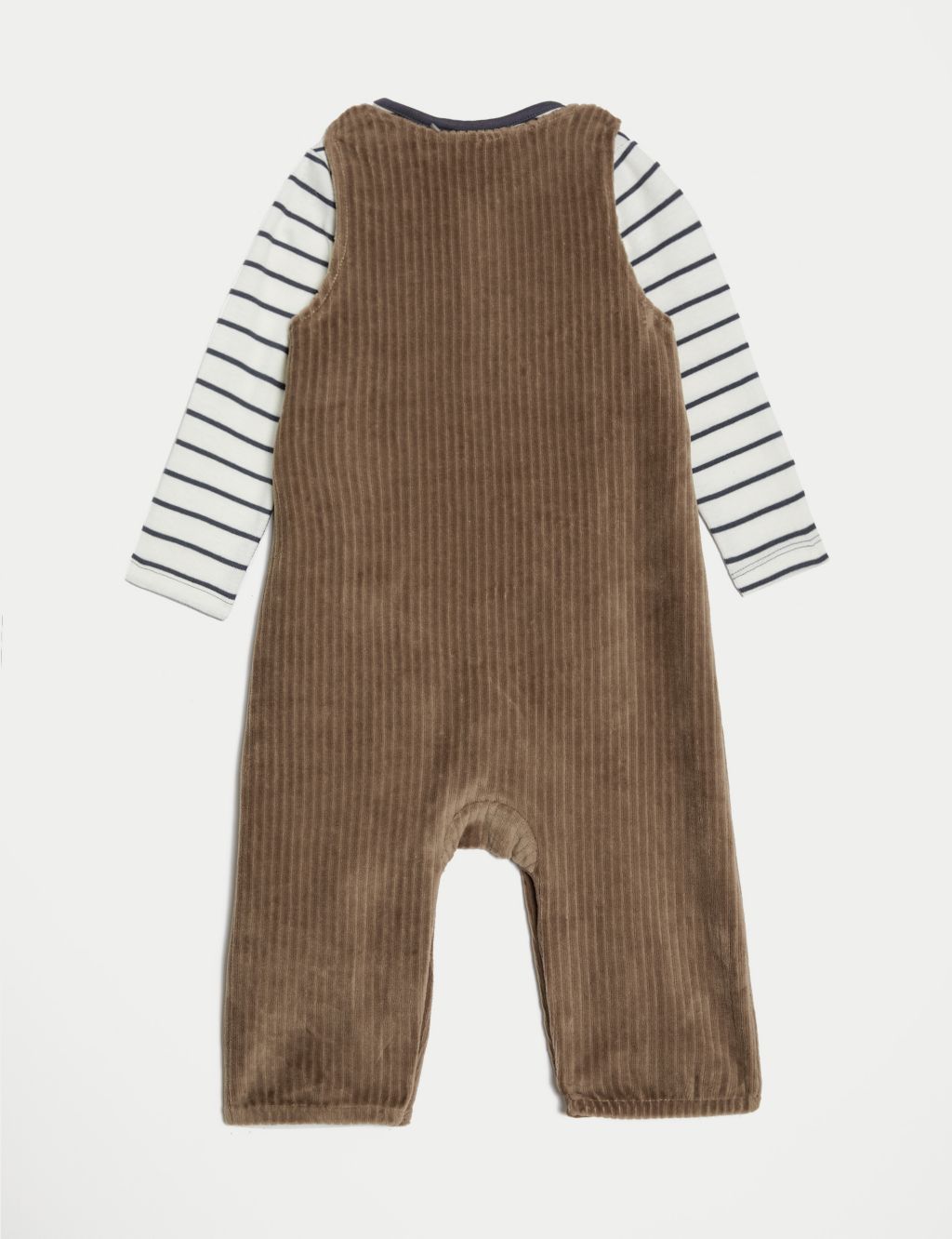 2pc Cotton Rich Striped Outfit (0-3 Yrs) image 2
