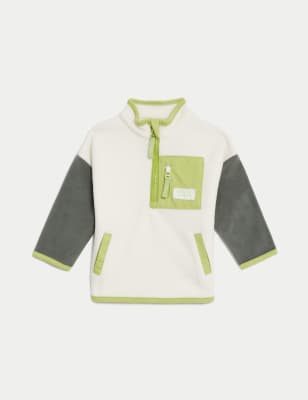 

Boys M&S Collection Colour Block Zip Fleece Jacket (0-3 Yrs) - Multi, Multi