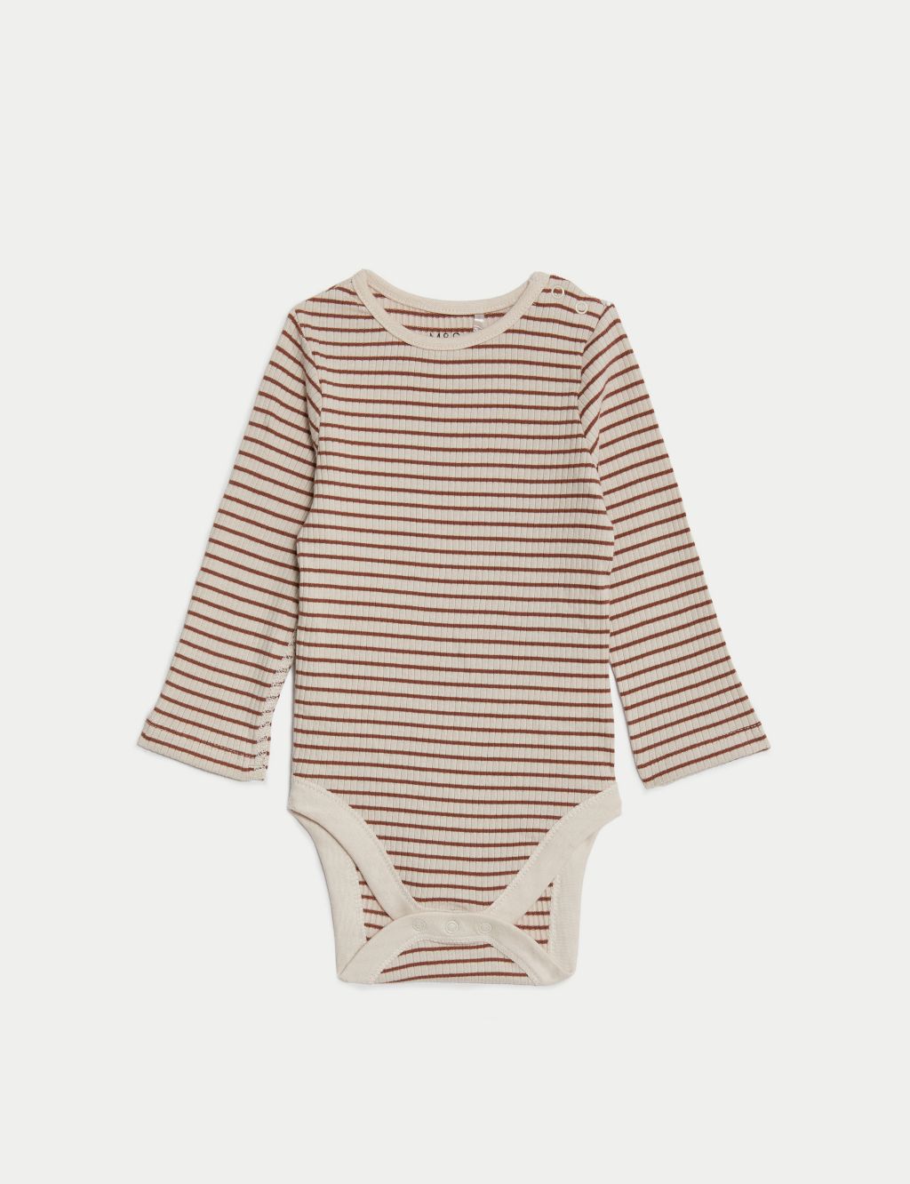 2pc Cotton Rich Striped Outfit (0-3 Yrs) image 3