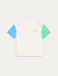 Pack de 3 camisetas 100% algodón con diseño de playa (0-3&nbsp;años)