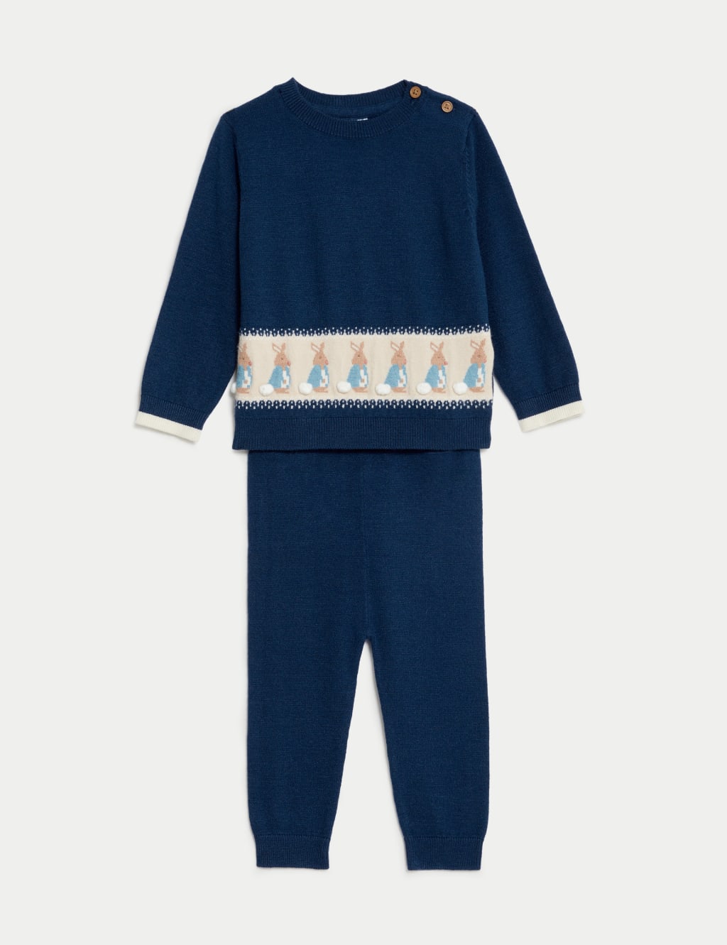 2pc Knitted Peter Rabbit™ Outfit (0-3 Yrs) image 2