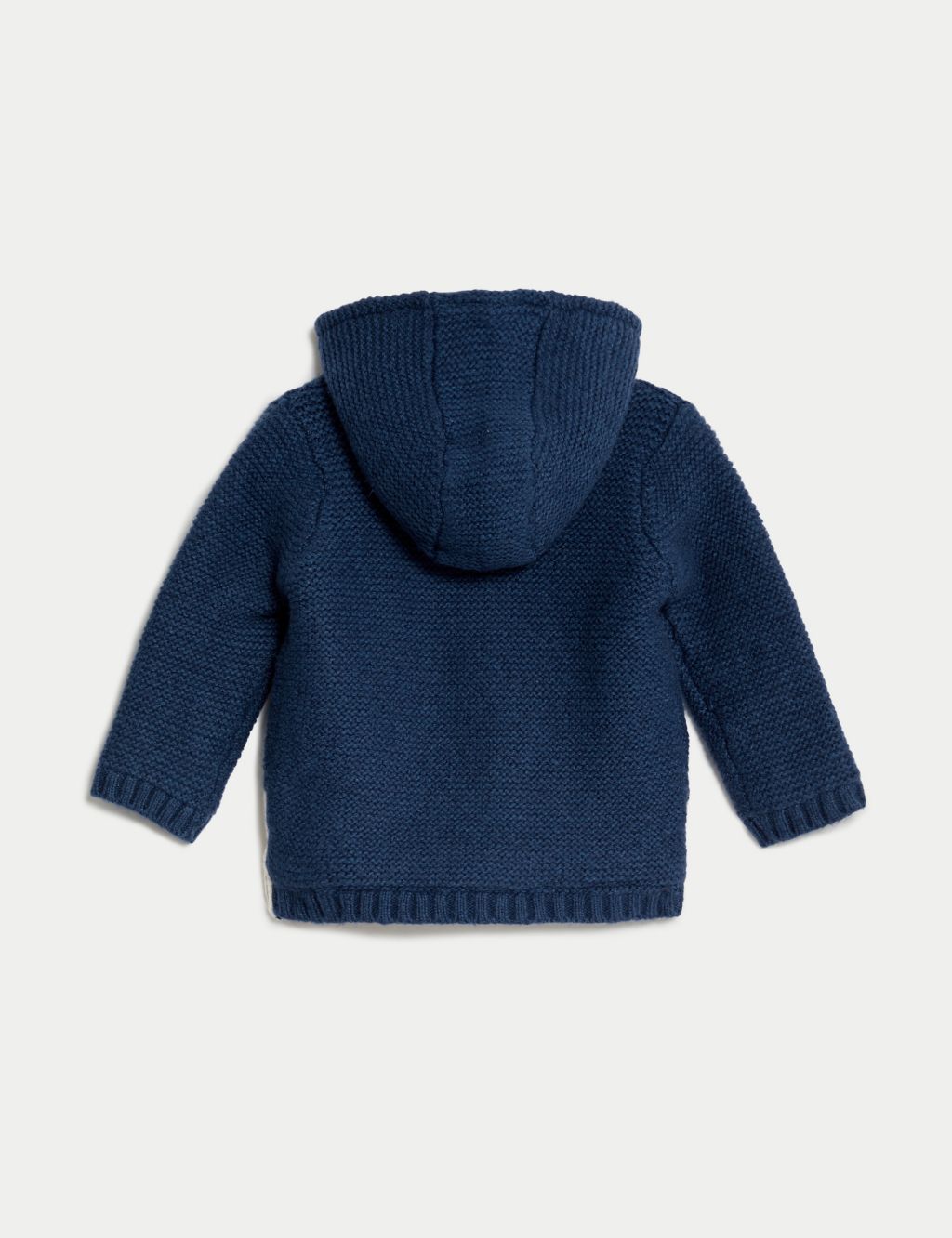 Cotton Rich Winter Animals Hooded Cardigan (0-3 Yrs) image 3