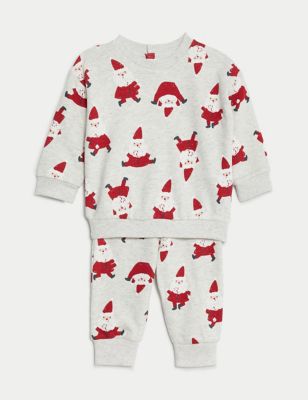 

Boys M&S Collection 2pc Cotton Rich Santa Outfit (0-3 Yrs) - Red Mix, Red Mix