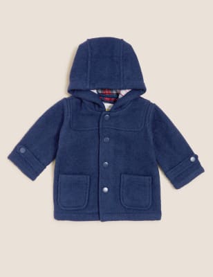 

Boys M&S Collection Stormwear™ Duffle Coat (0-3 Yrs) - Navy Mix, Navy Mix