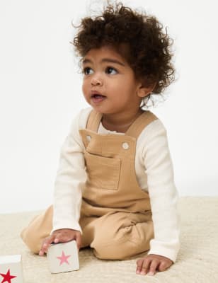 

Boys M&S Collection 2pc Cotton Rich Outfit (0-3 Yrs) - Brown Mix, Brown Mix