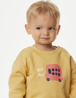 Baby boy sales mustard jumper