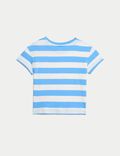 2pk Pure Cotton Striped T-Shirts (0-3 Yrs)
