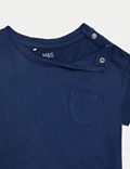 2pk Pure Cotton T-Shirts (0-3 Yrs)