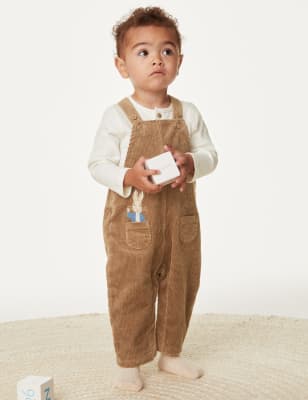 

Boys M&S Collection 2pc Cotton Rich Peter Rabbit™ Outfit (0-3 Yrs) - Mink Mix, Mink Mix