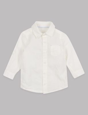 Baby Boy Tops & T-Shirts | Baby Boy Long & Short Sleeve Tops | M&S