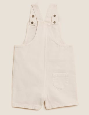 

Boys M&S Collection Pure Cotton Dungarees (0-3 Yrs) - Calico, Calico