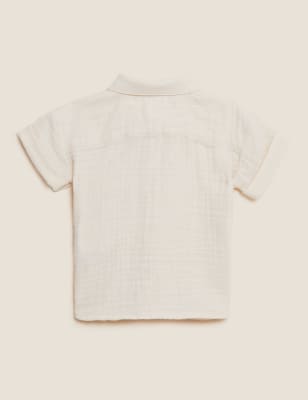 

M&S Collection Camisa 100% algodón (0-3 años) - Calico, Calico