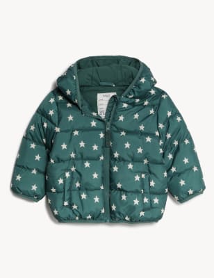 Star Print Coat (0-3 Yrs)