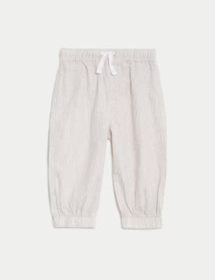 

Boys M&S Collection Linen Rich Trousers (0-3 Yrs) - Neutral, Neutral