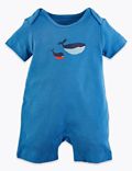 3 Pack Pure Cotton Nautical Rompers (6½lbs-3 Yrs)