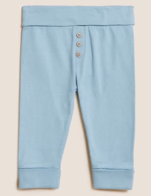 

Boys M&S Collection 3pk Pure Cotton Leggings (0-3 Yrs) - Blue Mix, Blue Mix
