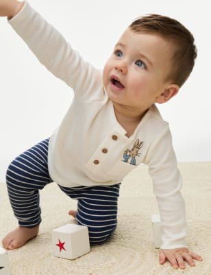 2pc Cotton Rich Peter Rabbit™ Outfit (0-3 Yrs)