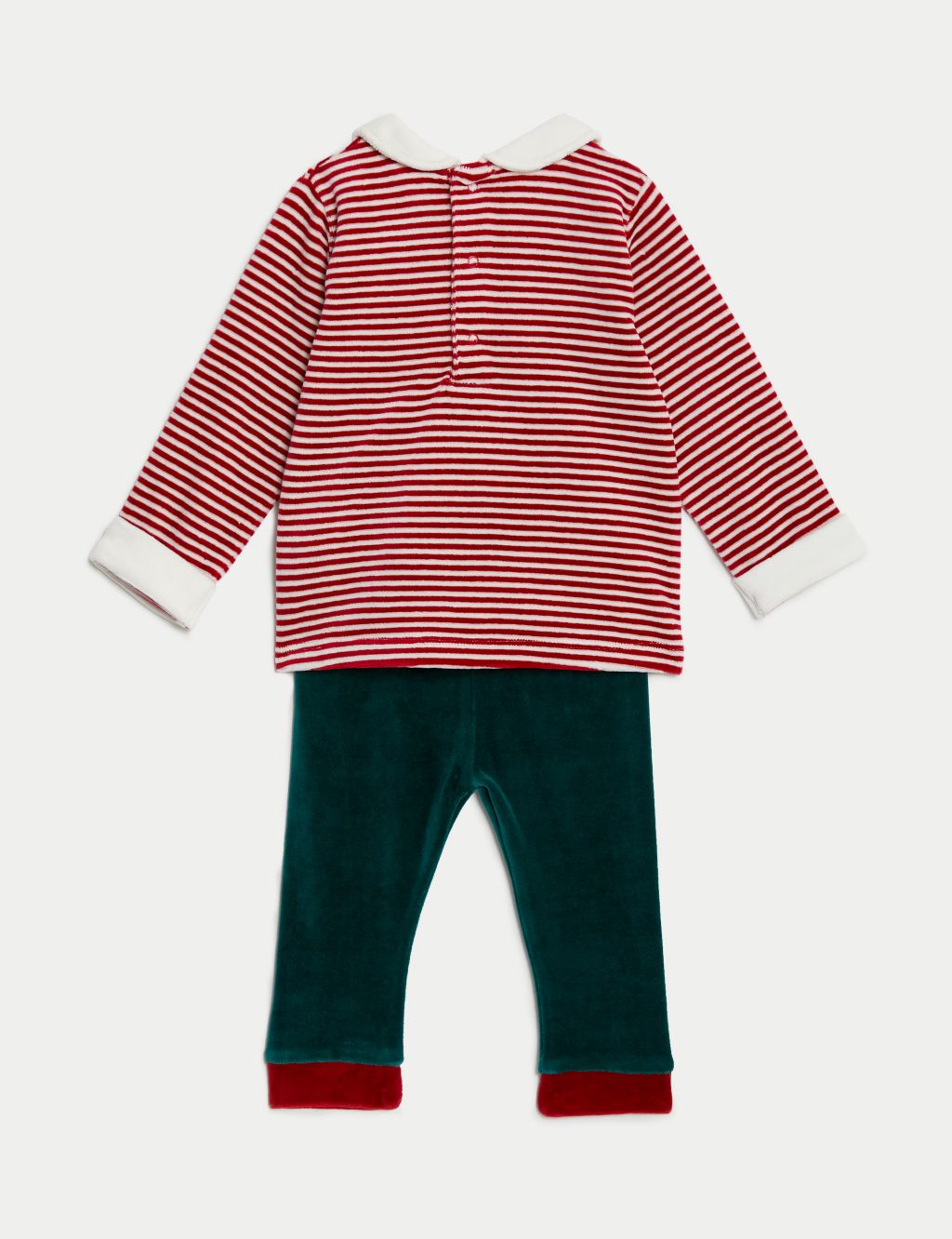3pc Cotton Rich Christmas Elf Outfit (0-3 Yrs) image 2