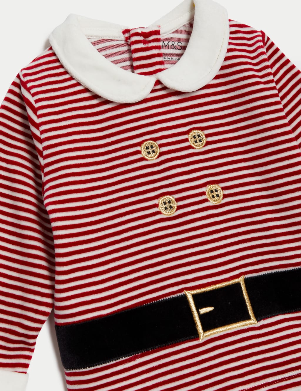 3pc Cotton Rich Christmas Elf Outfit (0-3 Yrs) image 6