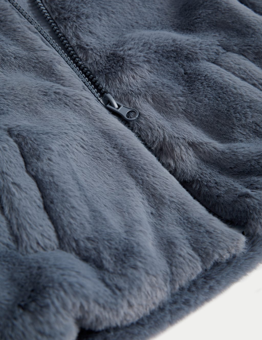 Hooded Faux Fur Jacket (0-3 Yrs) image 4