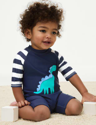 

M&S Collection Mono con diseño de dinosaurios (0-3 años) - Navy Mix, Navy Mix