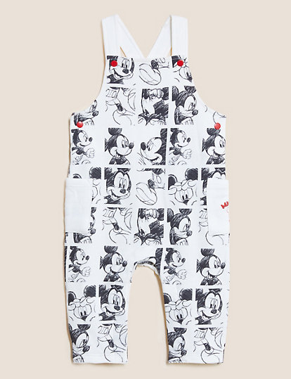2pc Mickey Mouse™ Dungaree Outfit (0-3 Yrs)