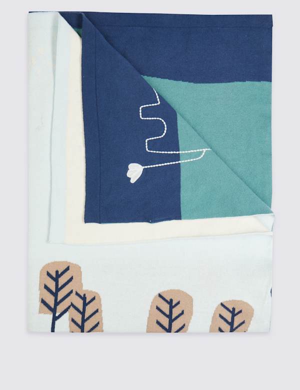 Pure Cotton Jungle Print Shawl