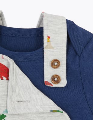 dinosaur dungarees womens