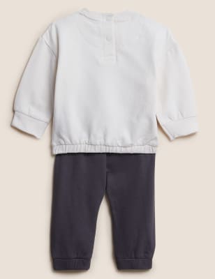 

Boys M&S Collection 2pc Cotton Rich Mickey Mouse™ Outfit (0-3 Yrs) - Cream Mix, Cream Mix