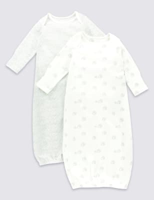 2 pack pure cotton bodysuits