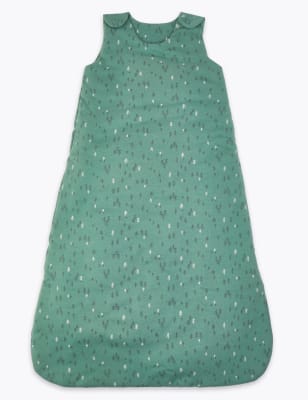 Gigoteuse en coton biologique &agrave; imprim&eacute; festif, indice de chaleur&nbsp;2,5