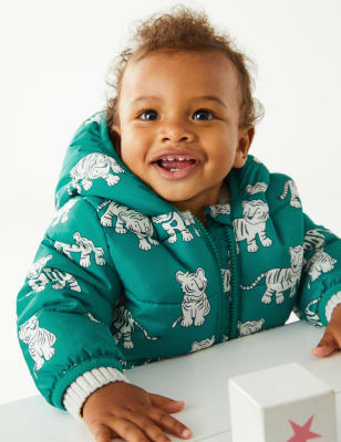 Baby boy padded coat sale