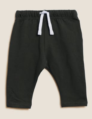 

M&S Collection 2-teiliges Outfit mit hohem Baumwollanteil und Schriftzug (0-3 J.) - White Mix, White Mix