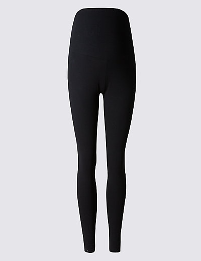 Maternity Cotton Rich Leggings with Stretch | M&S