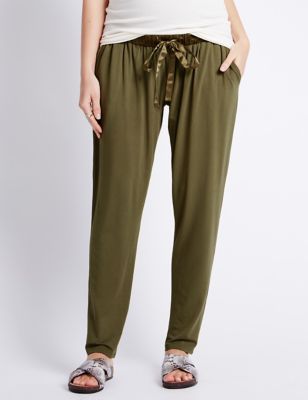 Maternity Tapered Leg Trousers