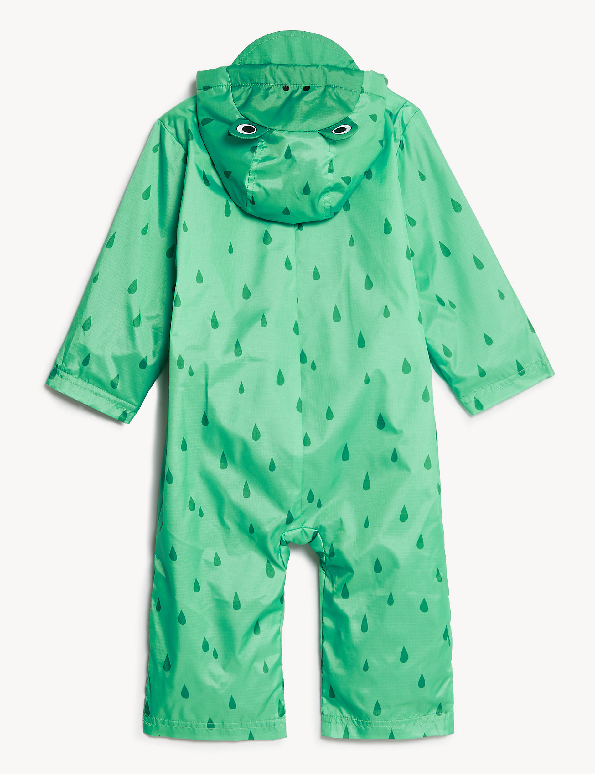 Hooded Frog Puddlesuit (0-3 Yrs)