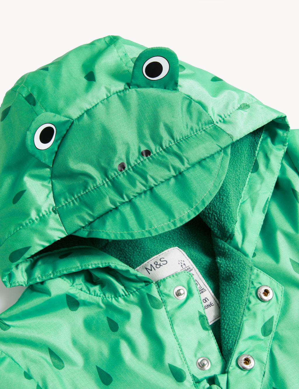 Hooded Frog Puddlesuit (0-3 Yrs) image 4