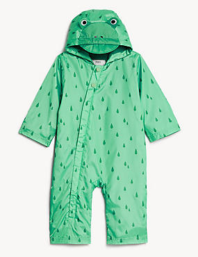 連帽青蛙連身雨衣（0 至 3 歲）