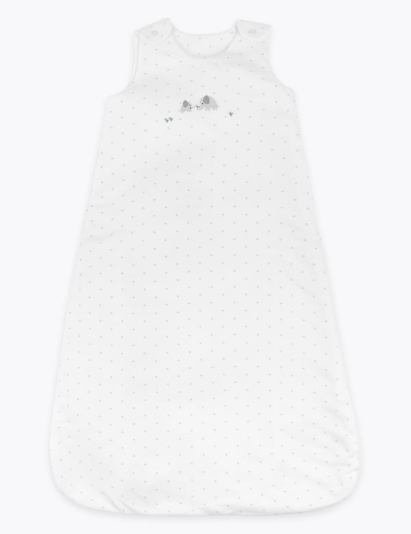 1 Tog Organic Cotton Star Sleeping Bag (0-36 Mths)