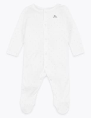 white velour baby grows